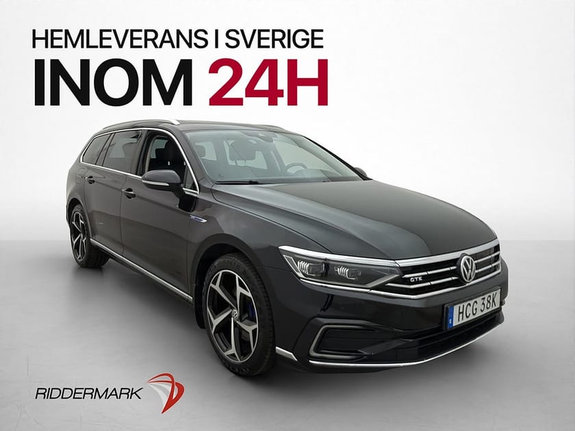 Bild 1 av Volkswagen Passat Sportscombi GTE Variant 218hk Värmare Drag Pano