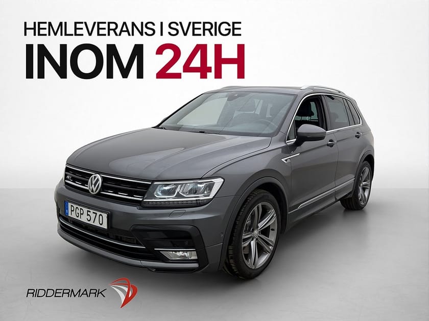 Bild 1 av Volkswagen Tiguan 2.0 TDI 4M R-Line Drag Pano Värmare