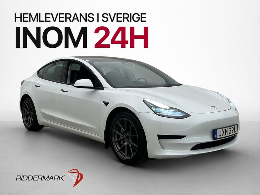 Bild 4 av Tesla Model 3 Standard Range Plus Kamera Värmepump Svensksål