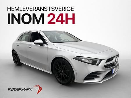 Mercedes-Benz A 180 A180 136hk AMG Sport Halvskinn Kamera MOMS