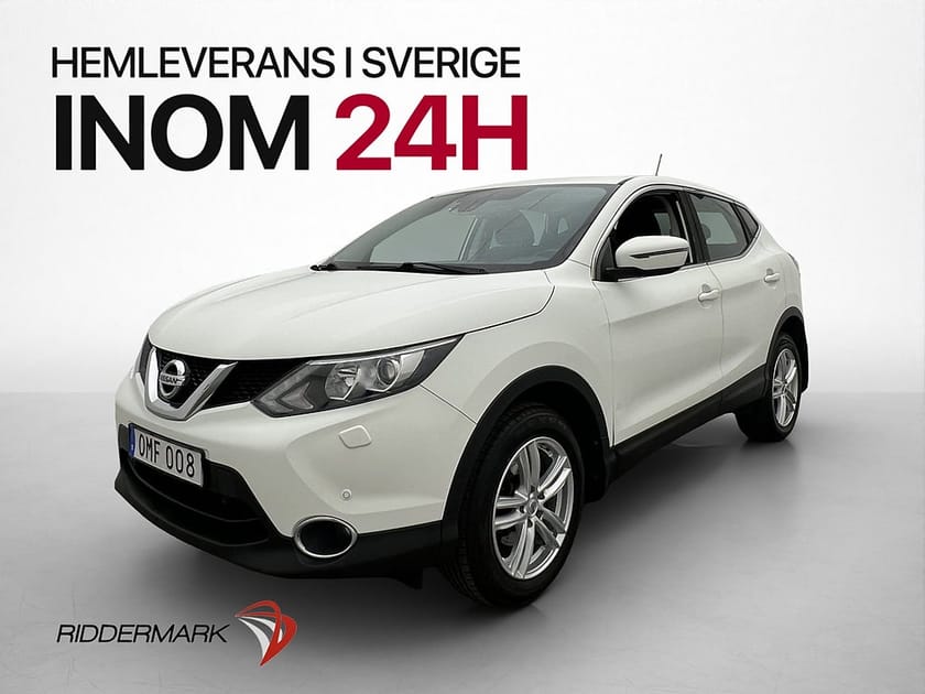 Bild 1 av Nissan Qashqai 1.2 115hk Acenta M/K-Värmare Kamera Navi Drag