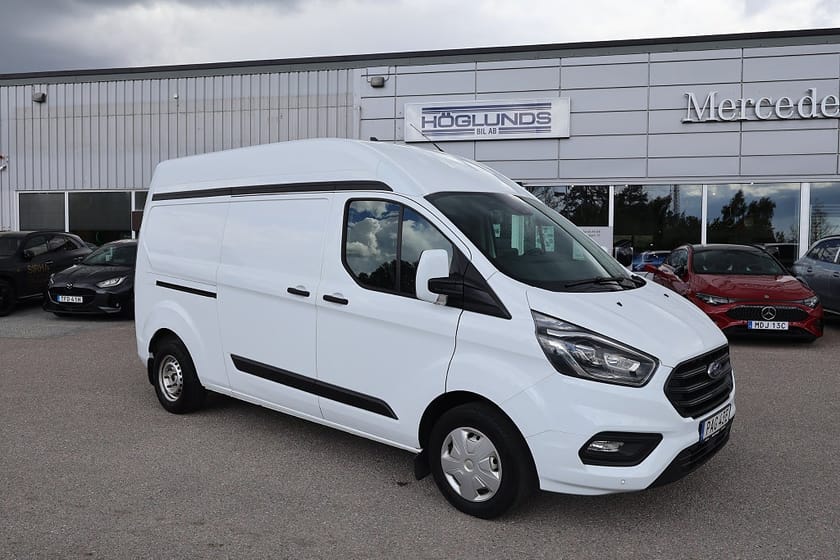 Bild 1 av Ford Transit Custom 300 2.0 3-sits Drag Värmare Vinterhjul Moms