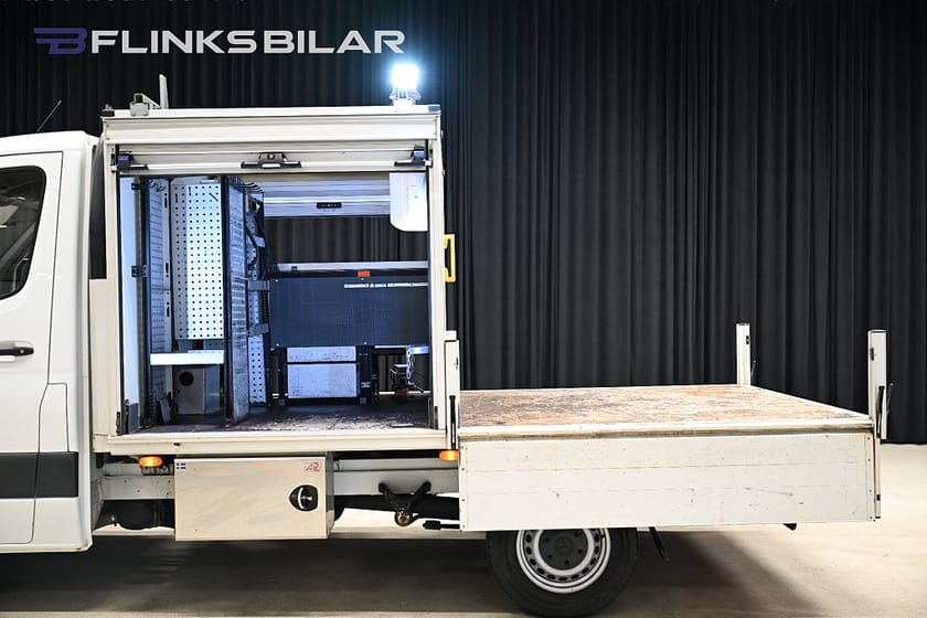 Bild 5 av Mercedes-Benz Sprinter 316 CDI Chassi 7G+ 163HK Automat|Halvskåp|Flak|Inredning|Leasbar