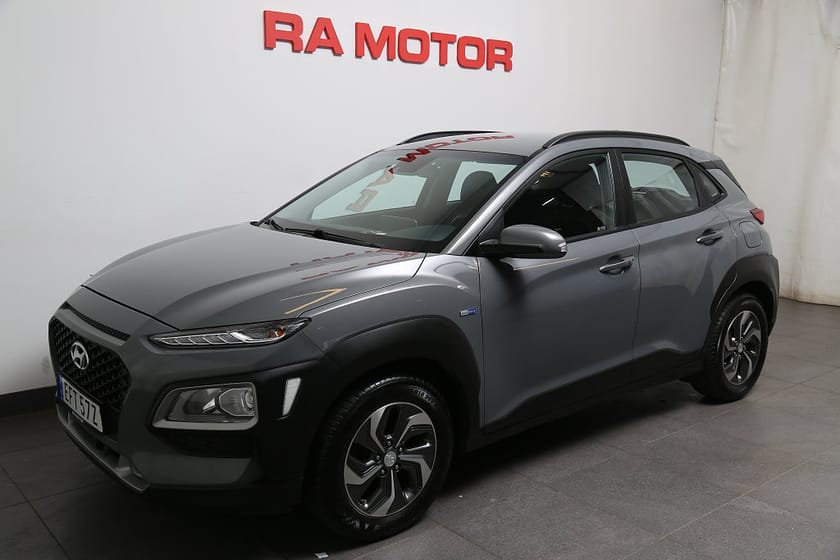 Bild 1 av Hyundai Kona Hybrid 1,6 GDI 141hk Trend Aut Extraljus Motorv Drag