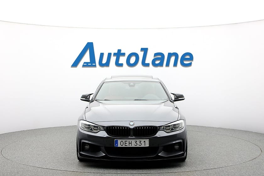 Bild 3 av BMW 435d xDrive Coupé M-Sport, H/K, Taklucka, 360°, HUD 313hk