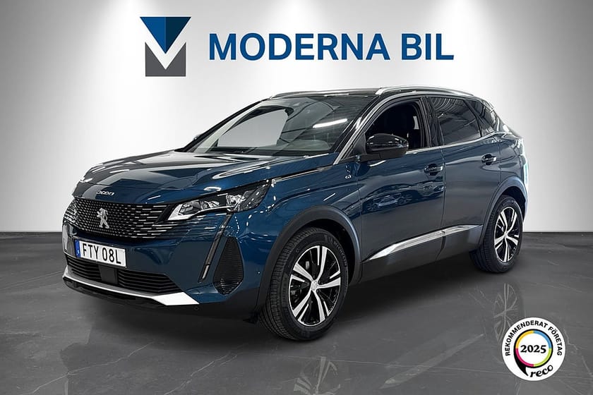 Bild 1 av Peugeot 3008 1.2 PureTech 131hk GT Automat Cockpit 360° Adaptiv Moms