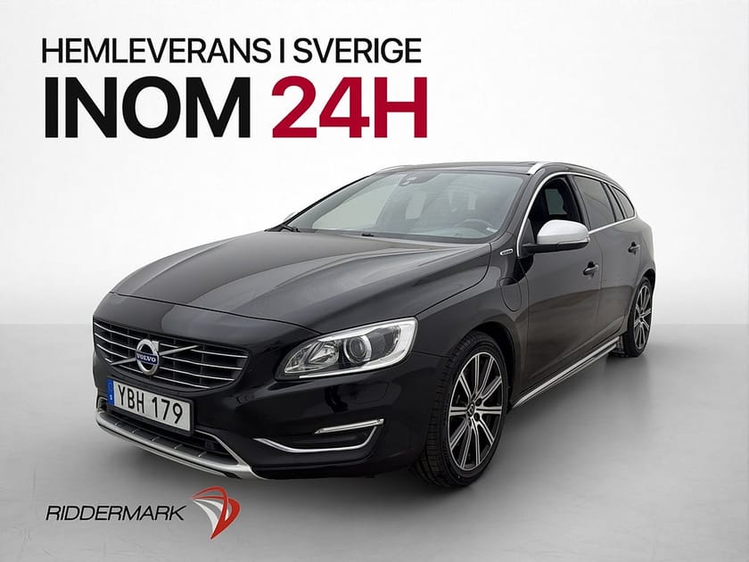 Bild 3 av Volvo V60 D5 Plug-in AWD Summum Taklucka H/K VOC Värm Drag