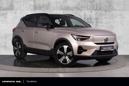 Volvo XC40 Recharge Single Motor 231 hk Ultimate. 360 kam/Krok/Pan soltak/Oppv.ratt/HK