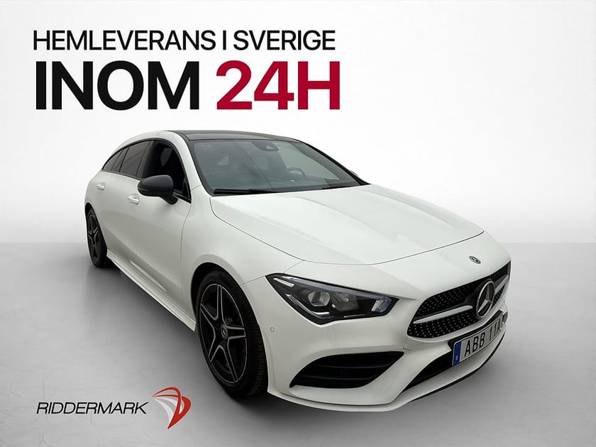 Bild 1 av Mercedes-Benz CLA 200 d Shooting Brake 200d AMG Night Panorama Widescreen Kamera