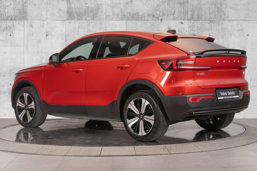 Bilde 5 av Volvo C40 Recharge Twin 408 hk Ultimate. 360/Soltak/Pixel lys/Krok/H&K Lyd