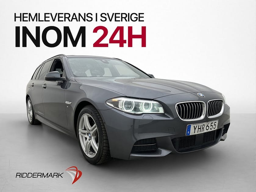 Bild 1 av BMW 530d xDrive Touring 530 258hk M Sport Pano D-Värm H/K Drag Kamera