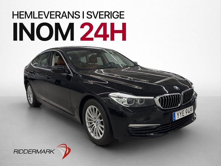 Bild 1 av BMW 620d GT 620 D Gran Turismo 190hk Drag Läder Kamera Keyless
