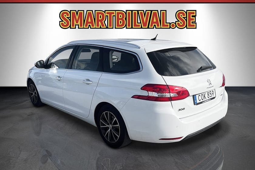 Bild 4 av Peugeot 308 SW 1.6 BlueHDi 120HK Allure Aut Nyservad S+V Hjul Alu