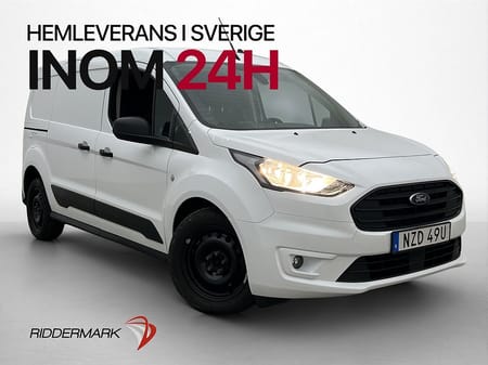 Ford Transit Connect 230 LWB Värmare Drag B-Kamera CARPLAY Moms