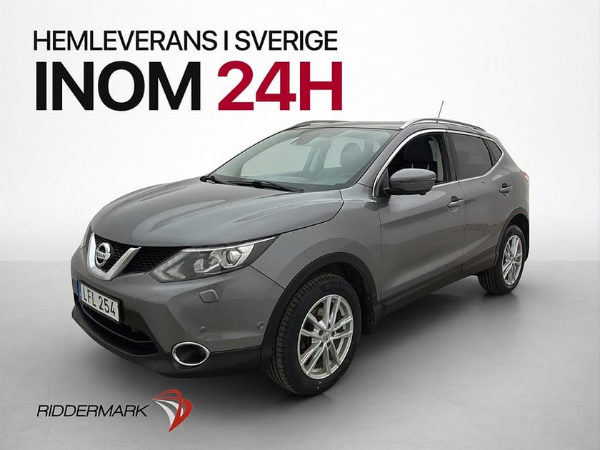 Bild 3 av Nissan Qashqai 1.6 dCi Tekna M-Värm Pano 360° Navi Halvskinn