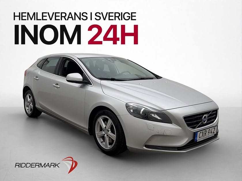 Bild 1 av Volvo V40 D2 Momentum Värmare Sensorer Navi Farthållare