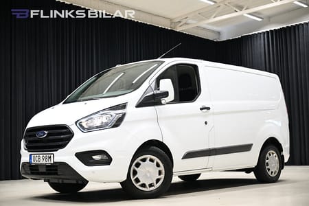 Ford Transit Custom 300 130HK Automat|Inredd|Dubbelgolv|NyKamrem|Leasbar
