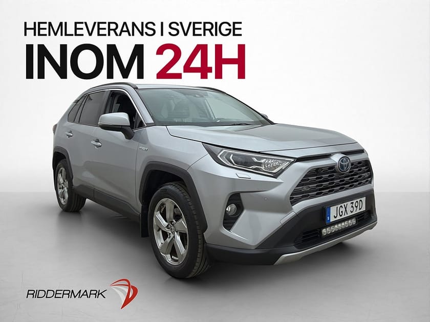 Bild 1 av Toyota RAV4 Hybrid AWD-i Executive Kamera Skinn Elstol Drag