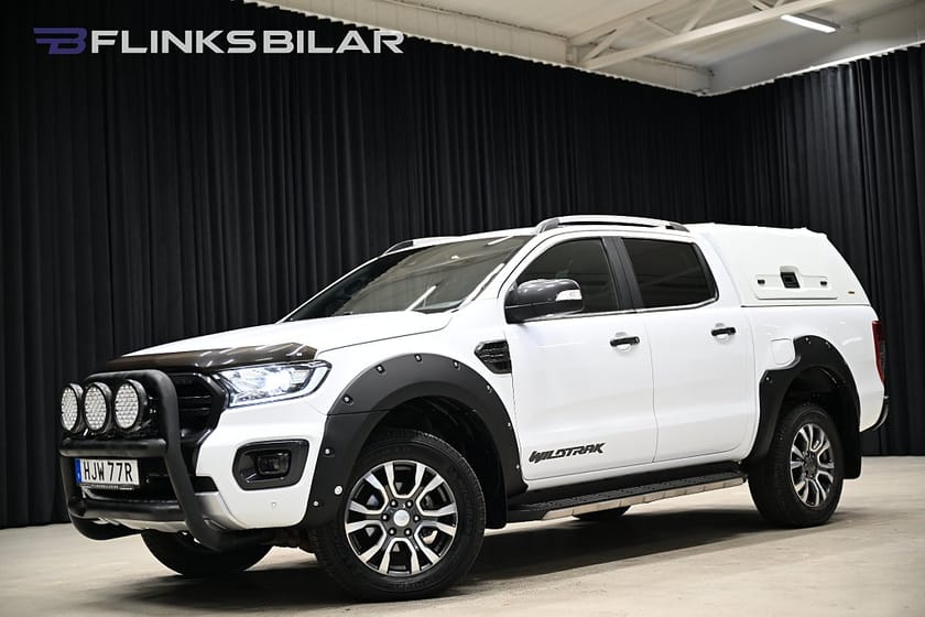 Bild 1 av Ford Ranger Dubbelhytt 213HK Automat|Wildtrack|Kåpa|Frontbåge|Skärmbreddare