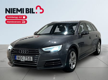 Audi A4 Avant 2.0 TFSI AWD Proline Drag Mvärm Psens S/V-hjul