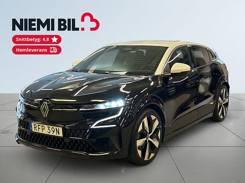 Bild 1 av Renault Mégane E-TECH 60 kWh Euro 6 Adaptiv Fart/360/Navi/Rattvärm/SoV-Däck