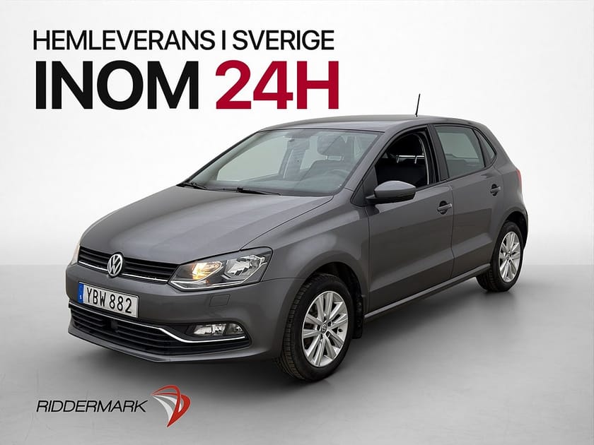Bild 1 av Volkswagen Polo 1.2 TSI 90hk Base Drag Sätesvärme Bluetooth