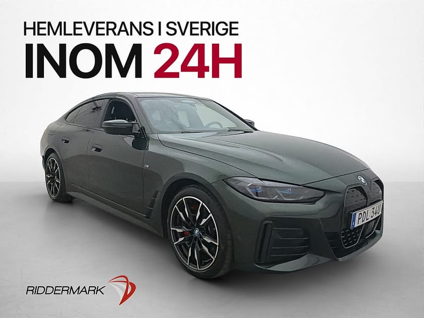 Bild 3 av BMW i4 M50 xDrive Gran Coupé M Sport Pro Taklucka Laser Drag