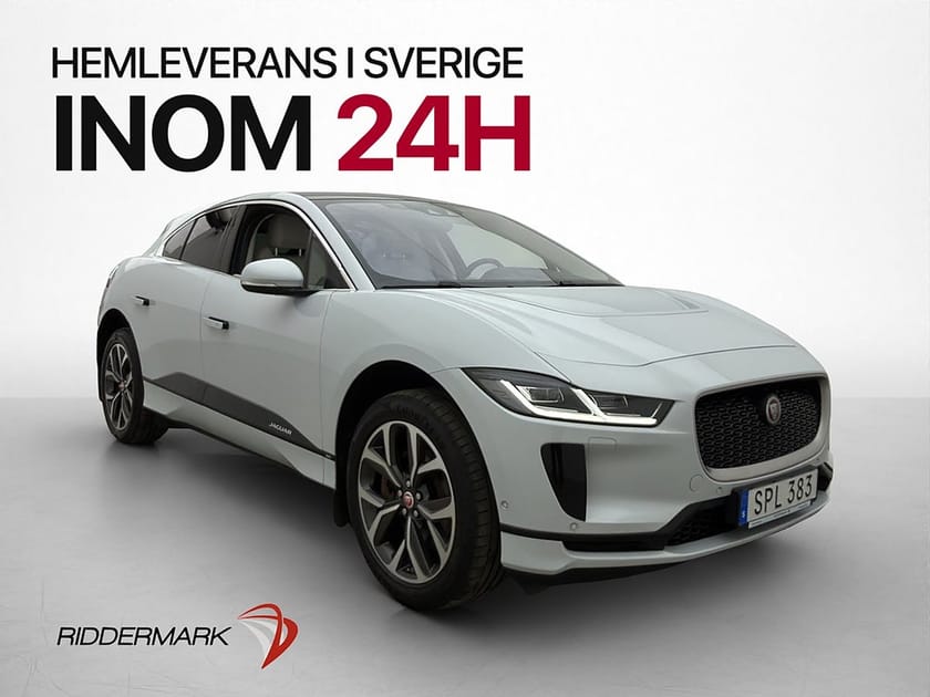 Bild 1 av Jaguar I-Pace EV400 Pano MOMS Skinn Kamera CarPlay Navi