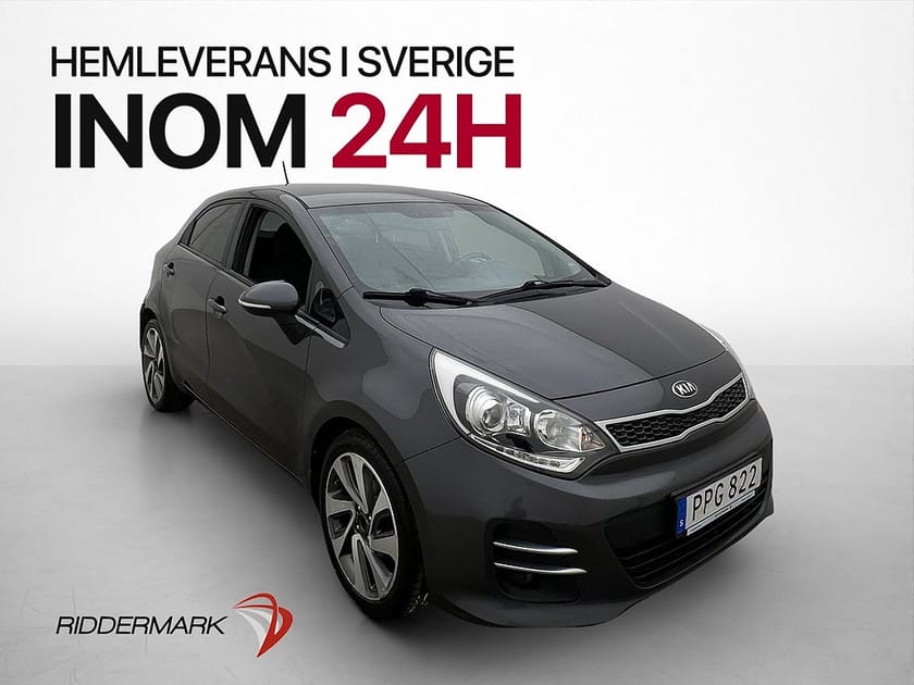 Bild 1 av Kia Rio 1.2 84hk GLS Kamera Rattvärme Navi 0,47l/mil