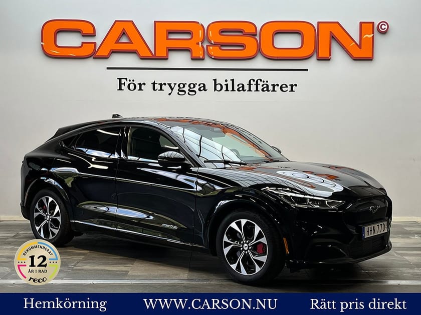 Bild 1 av Ford Mustang Mach-E Long Range AWD Titanium Carplay 360° B&O Drag