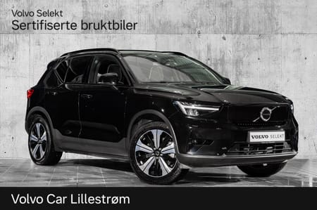 Volvo XC40 Recharge Twin motor Plus 408 hk LED Hengerfeste Alcantara