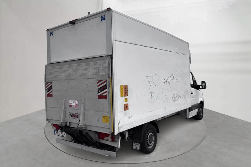 Bild 3 av Mercedes-Benz Sprinter 316 BlueTEC Chassi Cab CDI Volymskåp (163hk) Bakgavellyft
