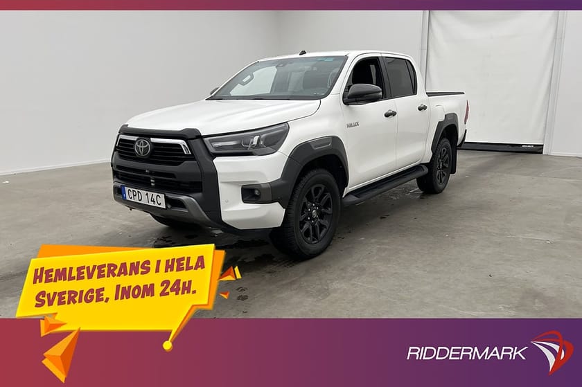 Bild 3 av Toyota Hilux Dubbelhytt Invincible 2.8 4WD M/K-Värm Drag Diff JBL Moms