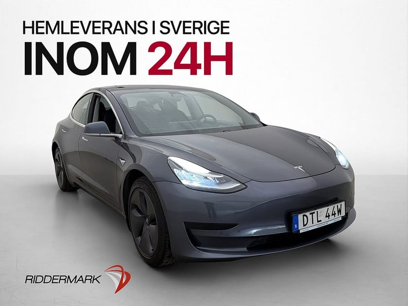 Bild 1 av Tesla Model 3 Standard Range Plus Autopilot SV-Såld Panorama