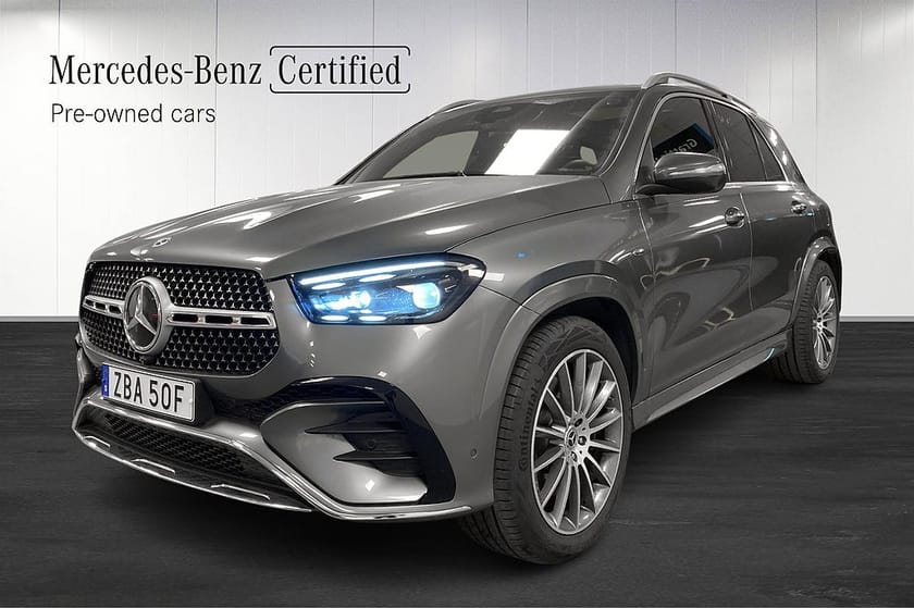 Bild 1 av Mercedes-Benz GLE 350 de 4MATIC AMG Premium Drag HUD 360 Pano Burmester