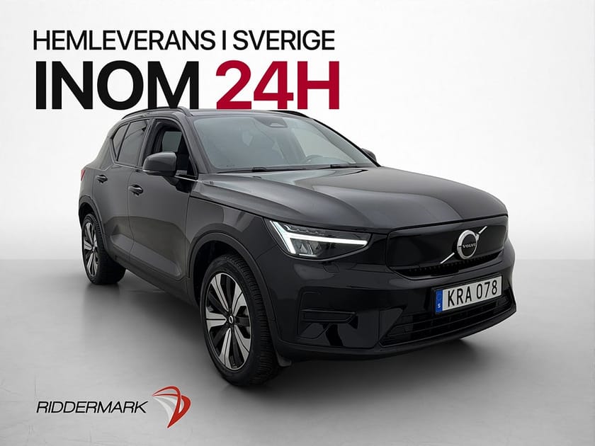 Bild 1 av Volvo XC40 Recharge SM Core Kamera Värmepump Klimat