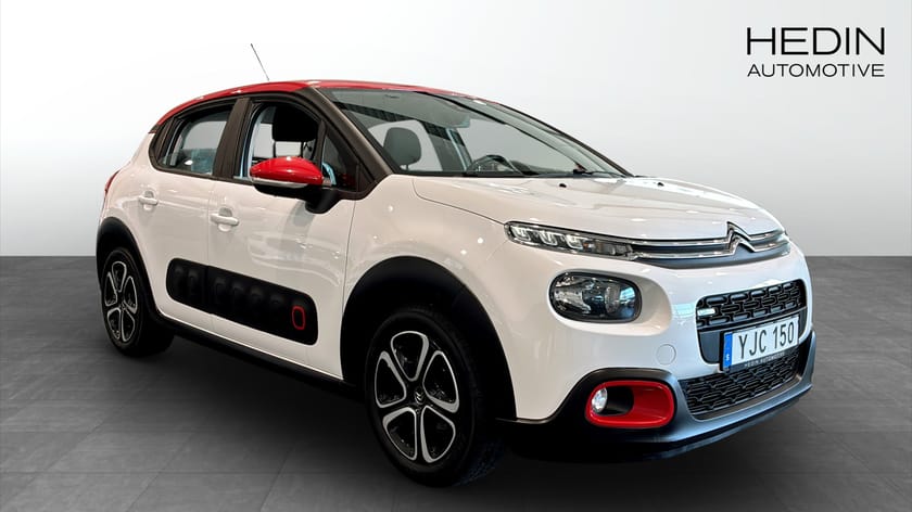 Bild 3 av Citroën C3 PURETECH 1,2 FEEL 82 HK REDSPORT SommarKampanj 3,95%