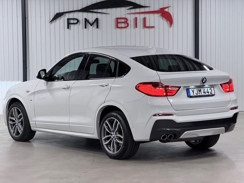 Bild 3 av BMW X4 xDrive35d M-Sport Drag Värmare HUD Skinn H&K 360 Navi