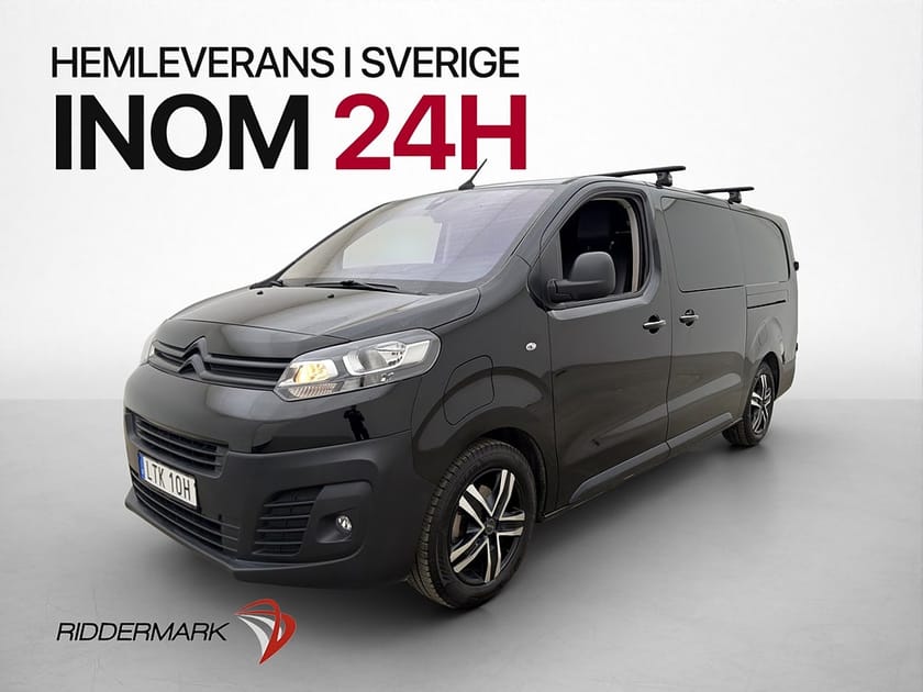 Bild 3 av Citroën ë-Jumpy 75 Crew Van Long e-Jumpy CrewVan L3 136hk Drag B-Kamera Moms