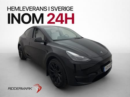 Tesla Model Y Long Range AWD Svensksåld Ljus-Interiör Drag
