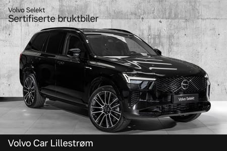 Volvo XC90 T8 Ultra Dark B&W Luftfjæring 22" Hengerfeste