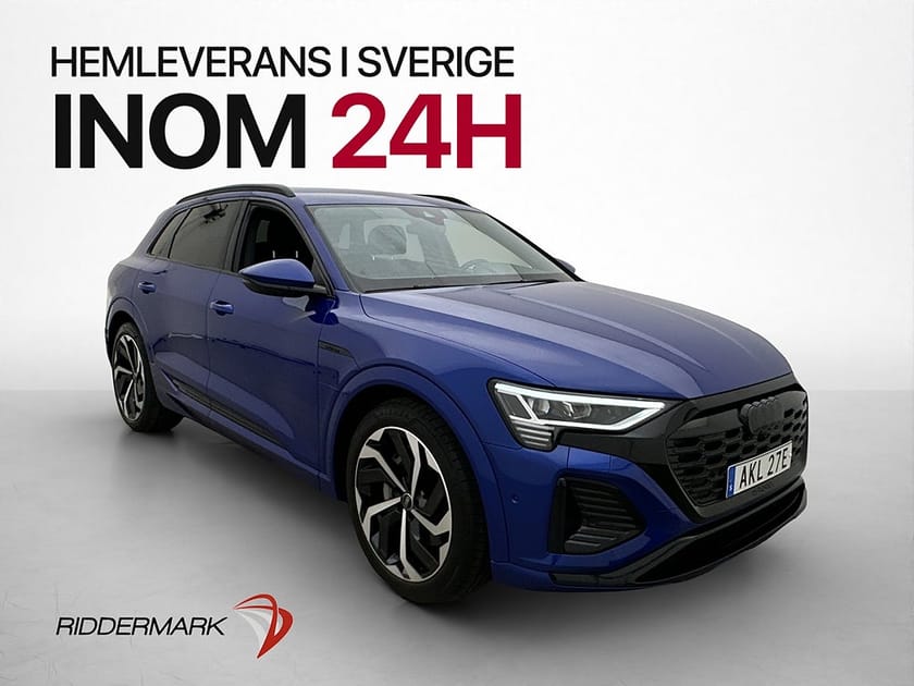 Bild 1 av Audi Q8 50 e-tron quattro q8-e-tron Q S line Värmare Luftfjädring Drag Matrix