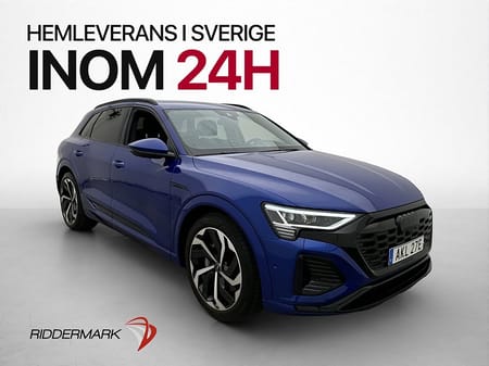 Audi Q8 50 e-tron quattro q8-e-tron Q S line Värmare Luftfjädring Drag Matrix