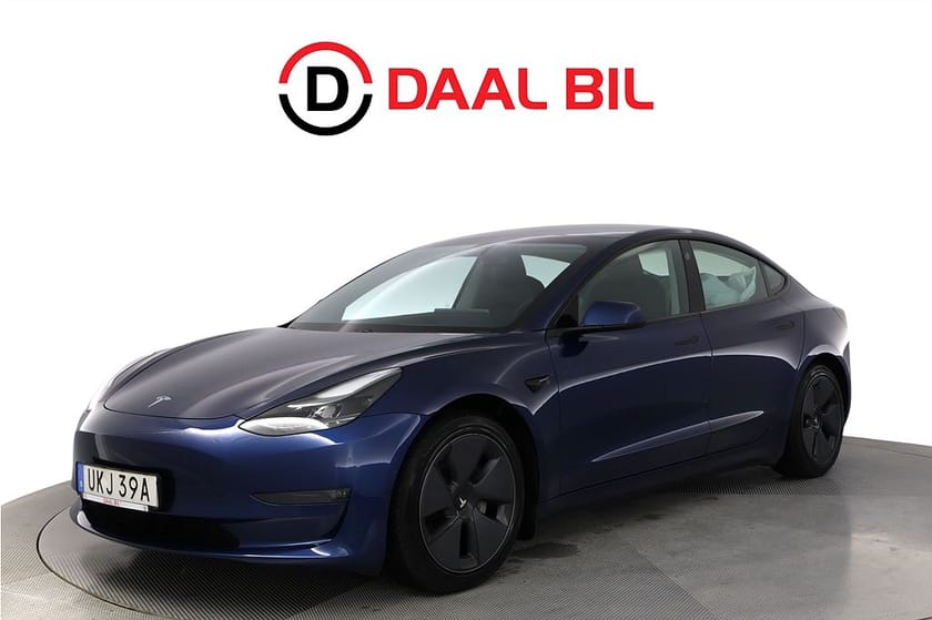 Bild 1 av Tesla Model 3 Long Range AWD 82 kWh 440HK DRAG AUTOPILOT NAVI