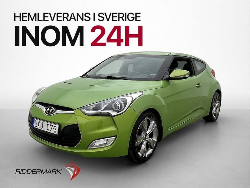 Bild 1 av Hyundai Veloster 1.6 GDI Kamera Navi Bluetooth Nyservad