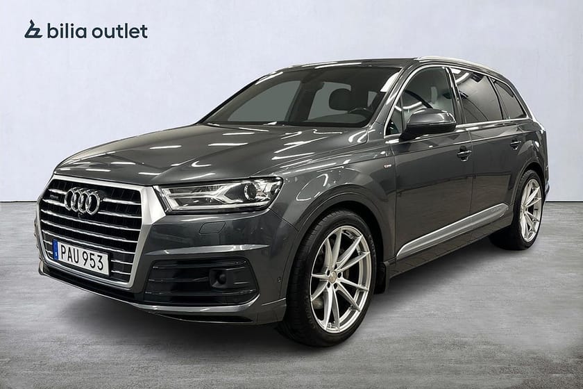Bild 1 av Audi Q7 3.0 TDI V6 quattro S line 272hk Luftfjädri Dragk Kamera