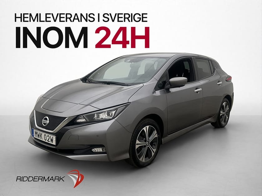 Bild 1 av Nissan Leaf e+ 217hk 62 kWh N-Connecta 360° kamera Rattvärme