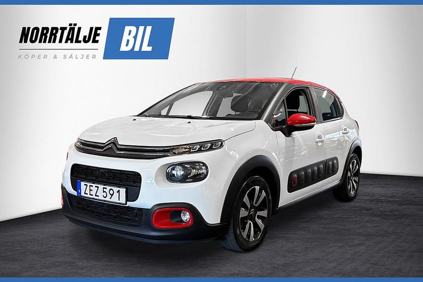 Bild 1 av Citroën C3 1.2 110 HK AUT PDC M&K CARPLAY 5400 MIL 360 KR/ÅR