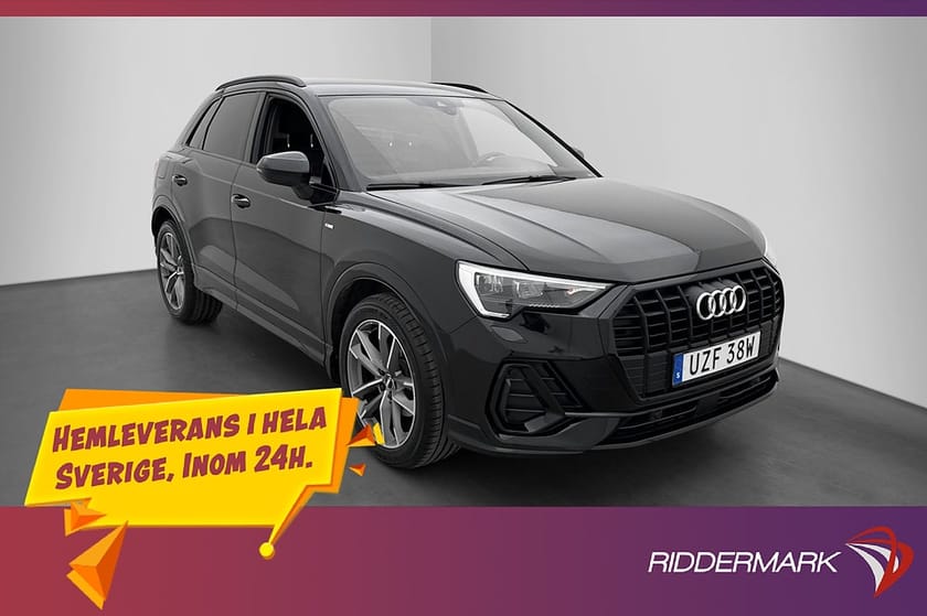 Bild 2 av Audi Q3 35 TFSI 150hk S-Line Black Optik Cockpit Värmare