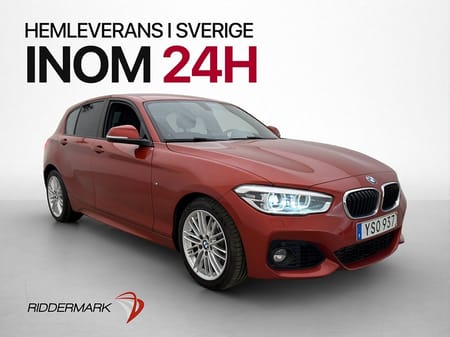 BMW 118i 136hk M-Sport P-sensorer Keyless Farthållare Läder